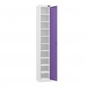 Tablet Locker - 1 Door - 10 Compartment - Non-Charging - Sloped Top - H1950 x W300 x D300mm