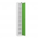 Tablet Locker - 1 Door - 8 Compartment - Non-Charging - Flat Top - H1800 x W300 x D300mm