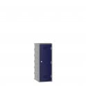 1 Door Extreme Plastic Locker with sloped top - Plastic Locker - 1/2 Module - H.1050mm W.320mm D.450mm