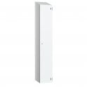 1 Door SGL Laminate Locker with sloping top - Steel Locker - H.1950mm W.300mm D.460mm
