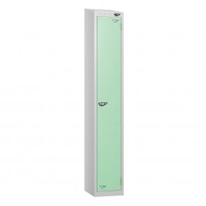 1 Tier - Sloped Top - Steel Locker - H1950 x W450 x D450mm