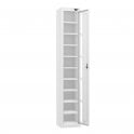 Tablet Locker - 1 Vision Door - 10 Compartment - Non-Charging - Flat Top - H1800 x W300 x D300mm