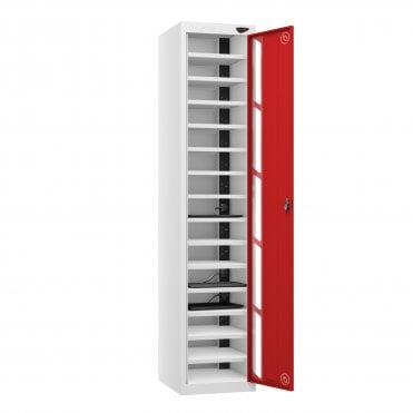 1 Vision Door 15 Compartment Laptop Charging Locker