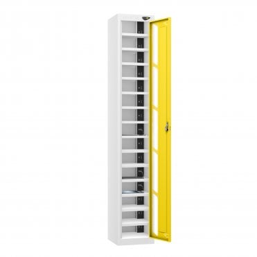 1 Vision Door 15 Compartment Tablet Charging Locker