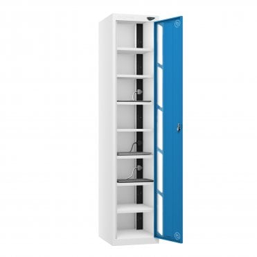 1 Vision Door 8 Compartment Laptop Charging Locker