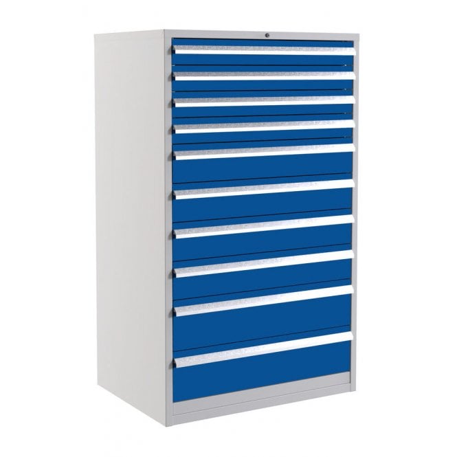 10 Drawer Cabinet - 900mm wide x 1500mm high
