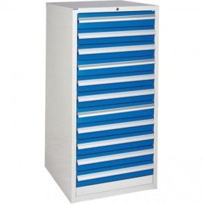 11 Drawer Cabinet - H1200 x W600 x D750mm – 11x100mm