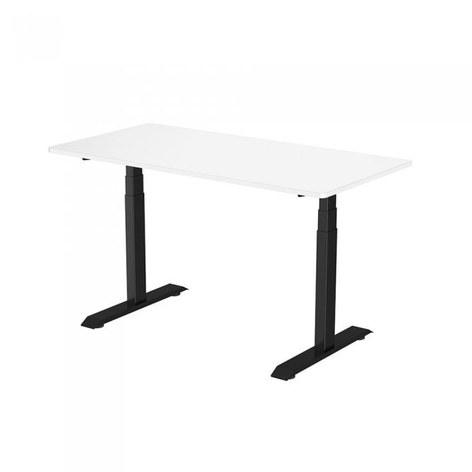 1200 Height Adjustable Desk, Dual Motor; 1200W x 750D x 630-1250H