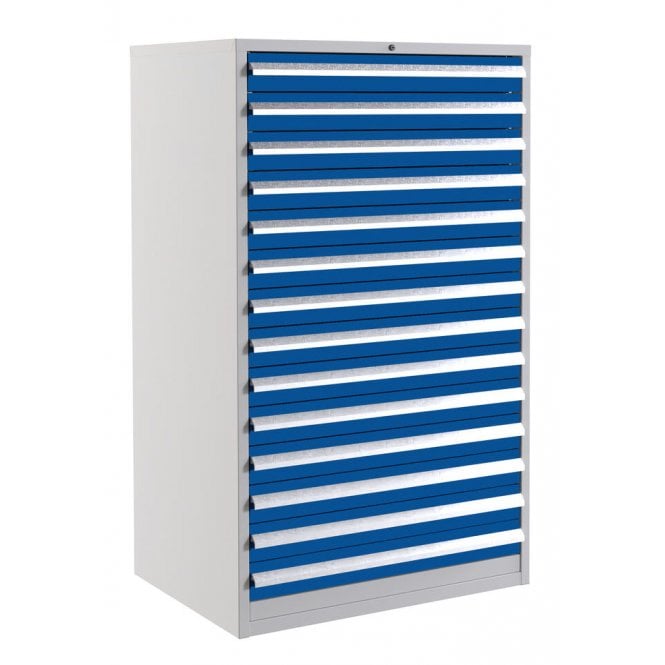 14 Drawer Cabinet - 900mm wide x 1500mm high
