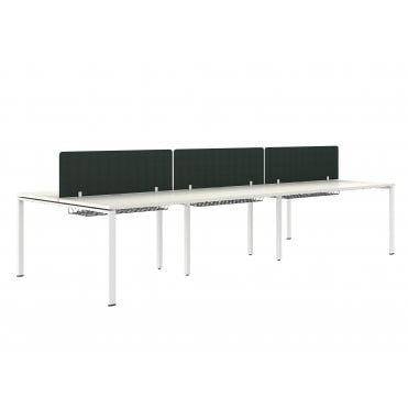 1400 6 Person Double Bench