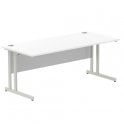1400 Rectangular Desk - 1400W x 800D x 730H - White