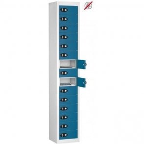 15 Door Tablet Storage Only Locker H1780 x W305 x D305mm