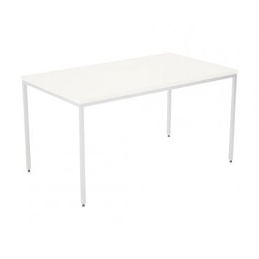 1600 Fully Welded Rectangular Table - White