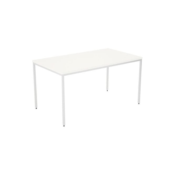1600 Fully Welded Rectangular Table - 1600W x 800D x 727H - White
