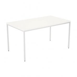 1600 Fully Welded Rectangular Table - 1600W x 800D x 727H - White