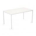 1600 Fully Welded Rectangular Table - 1600W x 800D x 727H - White