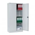 2 Door Cupboard with 3 standard shelves - 1829H x 914W x 457D - Grey