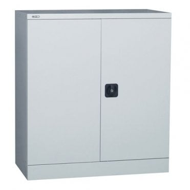 2 Door Cupboard with standard shelf - Grey