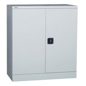 2 Door Cupboard with standard shelf - 1016H x 914W x 457D - Grey