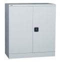 2 Door Cupboard with standard shelf - 1016H x 914W x 457D - Grey