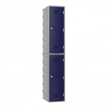 2 Door Extreme Plastic Locker - Plastic Locker