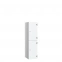 2 Door Low SGL Locker with flat top - Steel Locker - H.1200mm W.300mm D.450mm