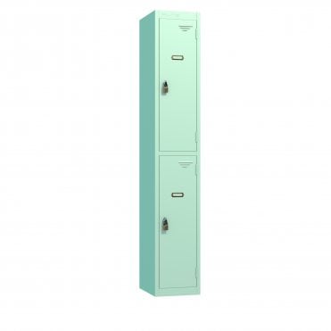 2 Door Retro Locker - Steel Locker