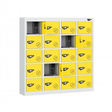 20 Door 20 Compartment Bespoke Phone Charging Locker