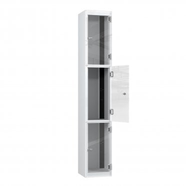 3 Crystal Door Charging Tablet Locker
