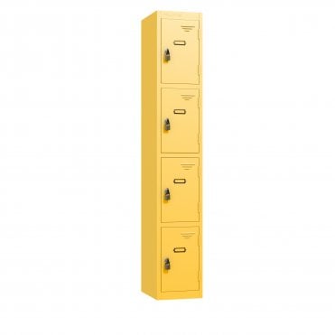4 Door Retro Locker - Steel Locker