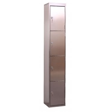 4 Door Stainless Steel Locker