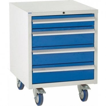4 Drawer Under Bench Cabinet - 600mm Wide x 780mm High