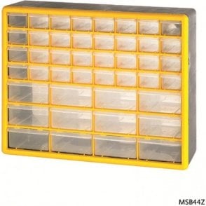 44 Drawer Compartment Box W500 x D160 x H390mm