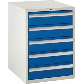 5 Drawer Cabinet - H825 x W600 x D750mm – 5x150mm
