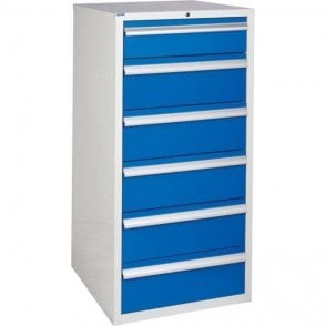 6 Drawer Cabinet H1200 x W600 x D750mm – 1x150mm, 5x200mm