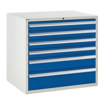 6 Drawer Cabinet - 900mm Wide x 825mm High