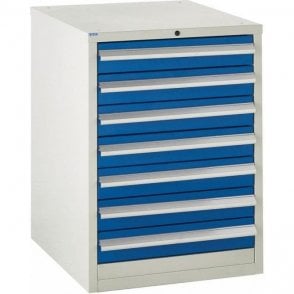 7 Drawer Cabinet - H825 x W600 x D650mm – 7x100mm