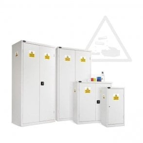 Low Acid & Alkali Cabinet H1015 x W915 x D460mm supplied with 1 Adjustable Shelf 85kg UDL