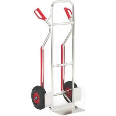 Aluminium Sack Truck with Plastic Guarded Skids