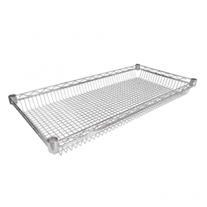 Basket Shelf for Chrome Wire Shelving W1220 x D460mm