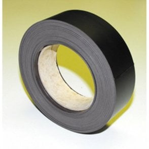 Magnetic Easy-Wipe Strip Matt Black 60mm x 10M