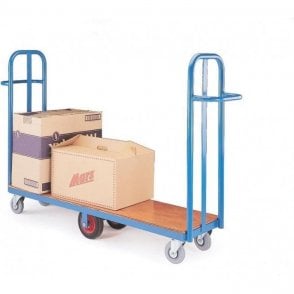 Cash and Carry Narrow Aisle Trolley L1525 x W380 x H1209mm 250kg UDL