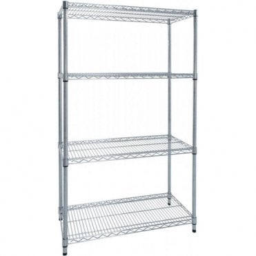Chrome Wire Shelving 1895mm high