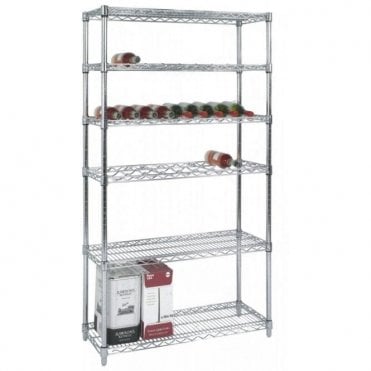 Chrome Wire Wine Racks