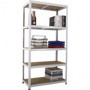 Clicka 175 Office Shelving H1770 x W900 x D450mm 5 Shelf Level 175kg UDL