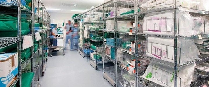 Chrome Wire Shelving