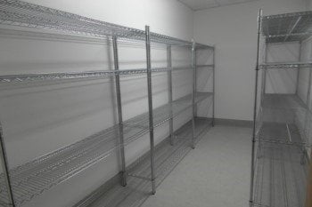 Chrome Wire Shelving