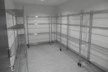 Chrome Wire Shelving