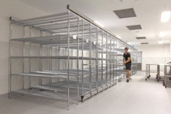 Chrome Wire Shelving