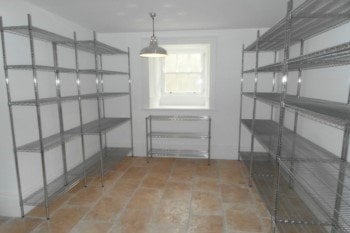 Chrome Wire Shelving